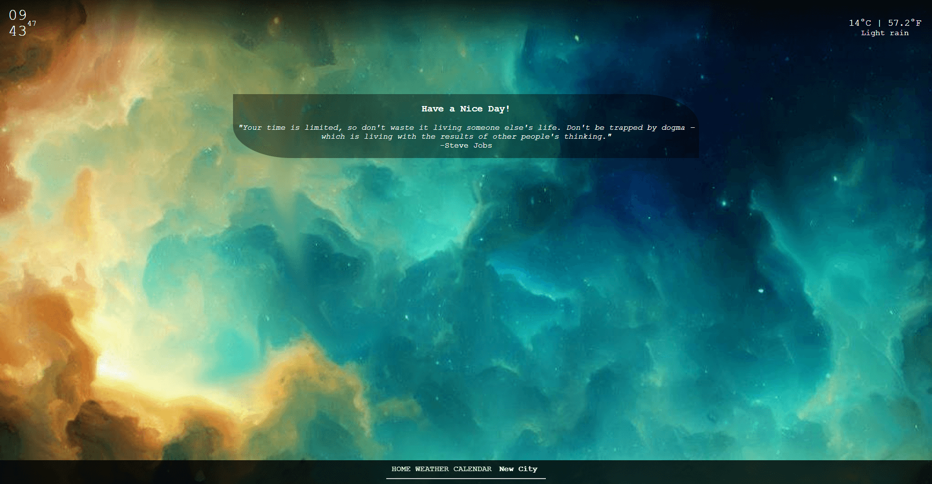 homepage