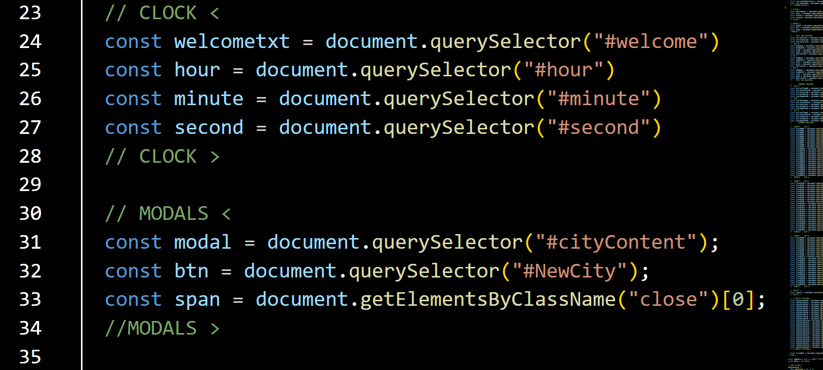 Js-codeline