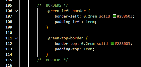 CSS-codeline