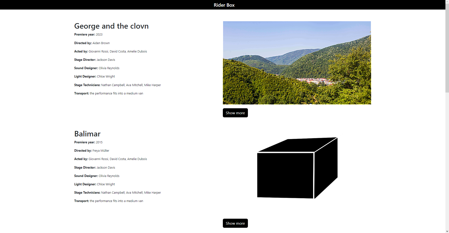 homepage